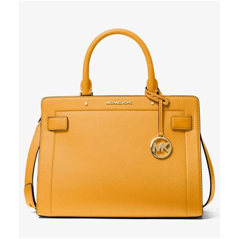 michael kors rayne medium saffiano leather satchel|michael kors rayne satchel.